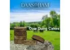 Gir Cow Dung Cake In India