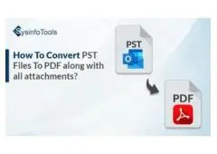 convert PST files to PDF