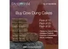 COW DUNG CAKES FOR DURGA YAGNA