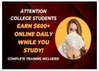 Attention College Students...Do you want to make money while studying?