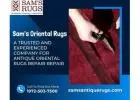 Sam's Oriental Rugs: A Trusted and Experienced Company for Antique Oriental Rugs Repair Repair