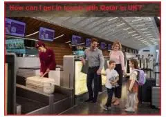 How do I get in touch with Qatar Airways officials in the UK?