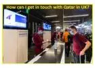 How can I get in touch with Qatar representative in UK?
