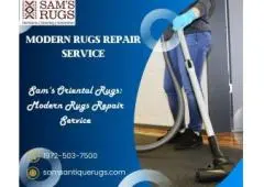 Sam's Oriental Rugs: Modern Rugs Repair Service