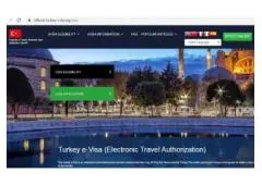 Solicitação oficial de visto para a Turquia Centro de imigração on-line do governo da Turquia.