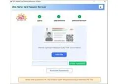 Securely Unlock Your Aadhar Card Using DRS Aadhar Card Password Remover