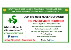 $1000 Bonus Paypal Bonus From The Online Cash Shop!
