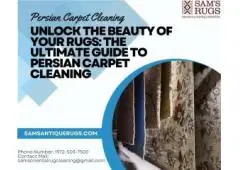 Unlock the beauty of your rugs: The ultimate guide to Persian Carpet Cleaning!