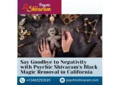 Say Goodbye to Negativity with Psychic Shivaram's Black Magic Removal in California
