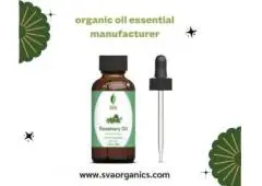 Get Certified organic oil essential manufacturer