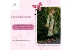 Your Wardrobe Essential: Cotton Kimonos for Every Occasion