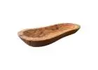 Revamp your dining zone with the exquisite handmade Olive wood bowl 