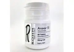 ROHM Anavar 50mg X 60 - Steroid Asylum
