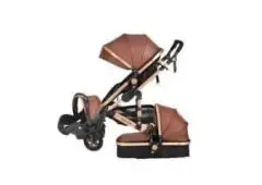 Cherish a stress-free travel experience with your babies with the 100% safe and foldable baby stroll