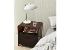 Stylish Acrylic Bedside Table Ideas