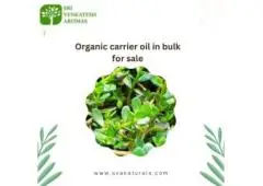 Organic carrier oil in bulk for sale