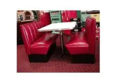 Bars and Booths.com, Inc offers Diner tables and chair sets in real metal banding 