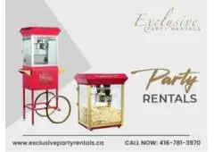 Level Up Your Party & Make it Epic! with Exclusive Party Rentals Toronto