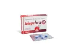 Suhagra Force 50 Mg | Sildenafil | Great choice To Treat ED