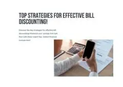 Top Strategies For Effective Bill Discounting!